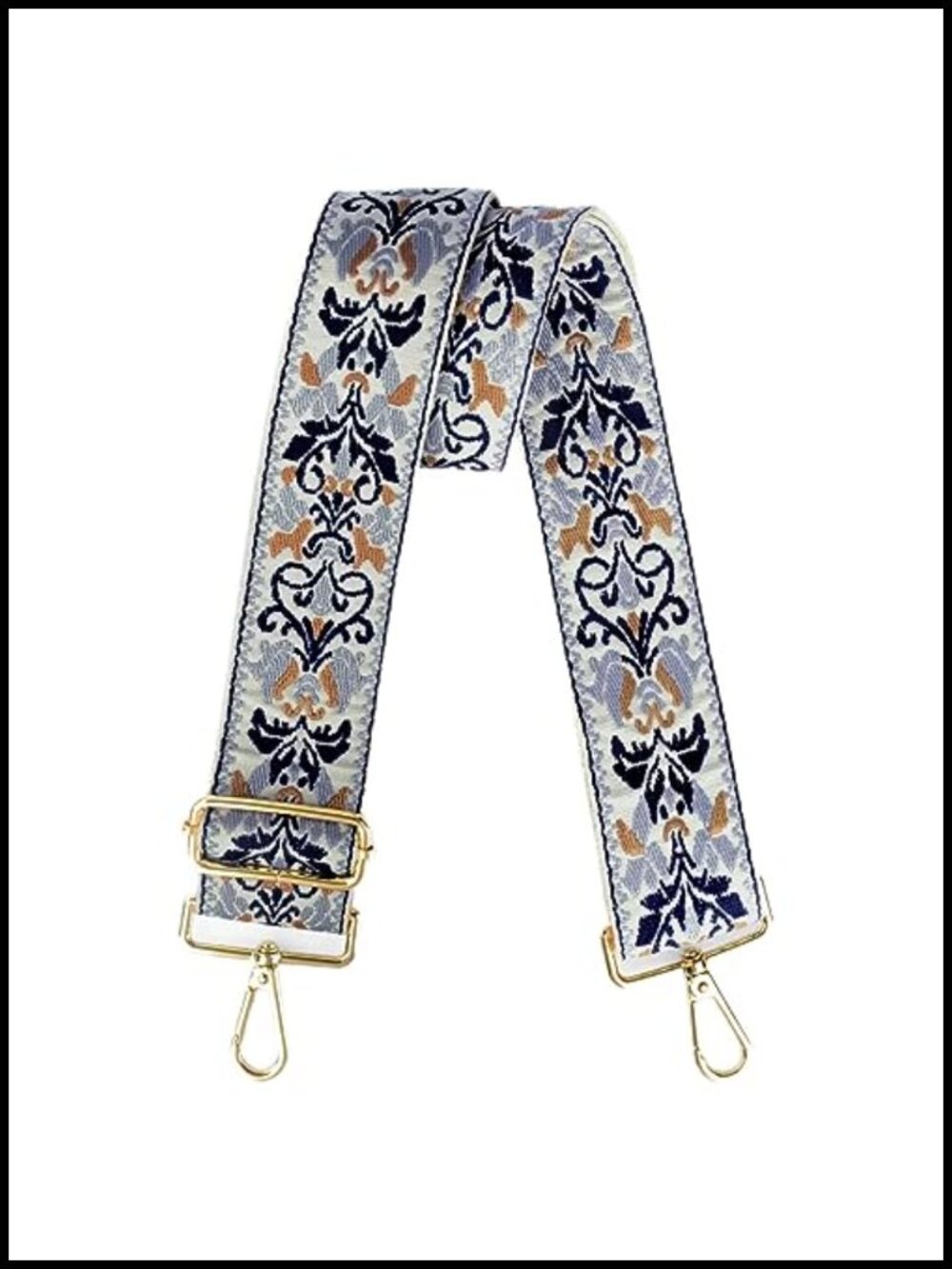 Nylon Wide Crossbody Purse Strap Replacement Adjustable Shoulder Bag Strap